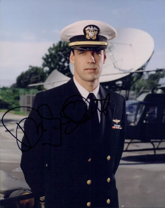 David James Elliott autograph