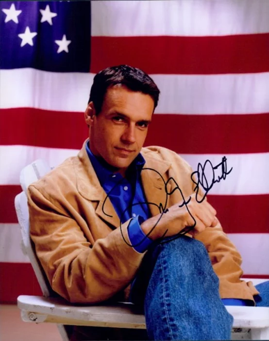 David James Elliott autograph