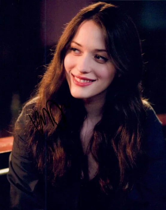 Kat Dennings autograph