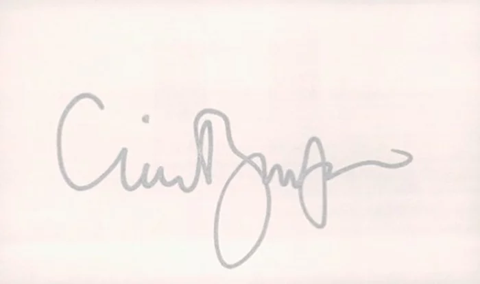 Clive Barker autograph