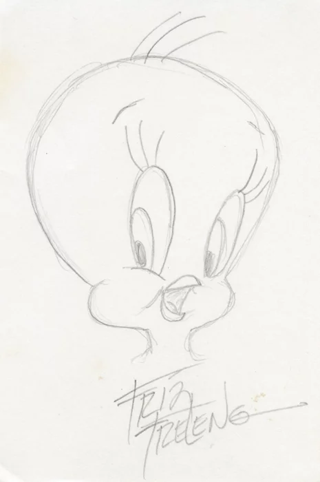 Friz Freleng autograph