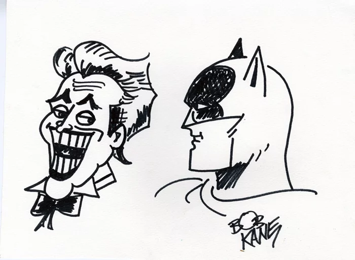 Bob Kane autograph