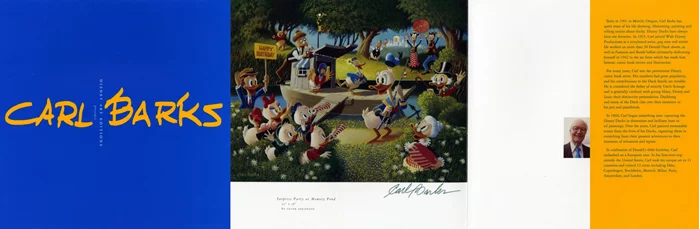 Carl Barks autograph
