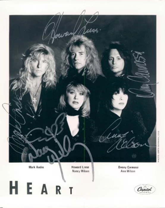 Heart autograph