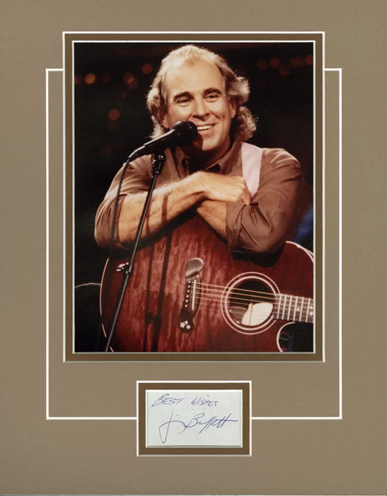 Jimmy Buffett autograph