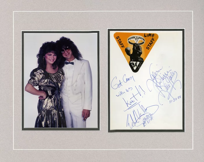 Van Halen autograph