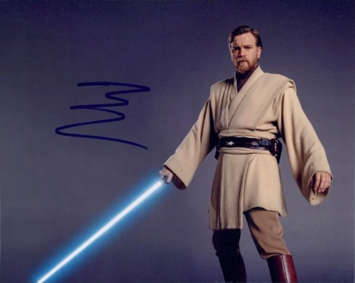 Ewan McGregor autograph