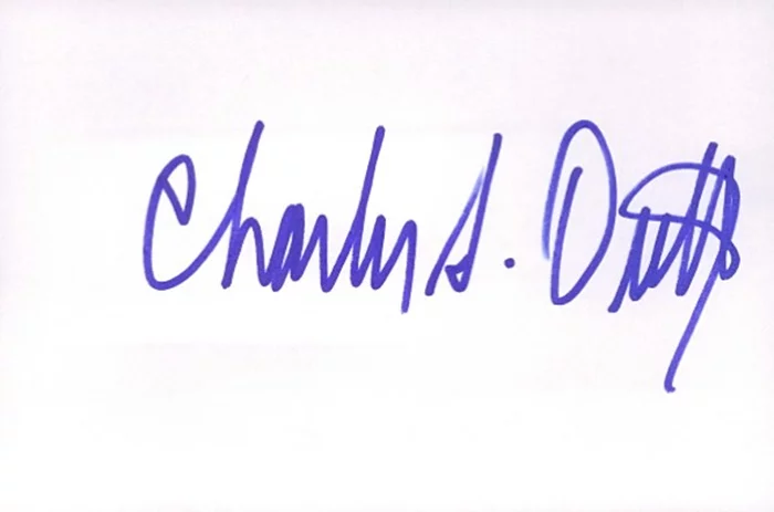 Charles S. Dutton autograph