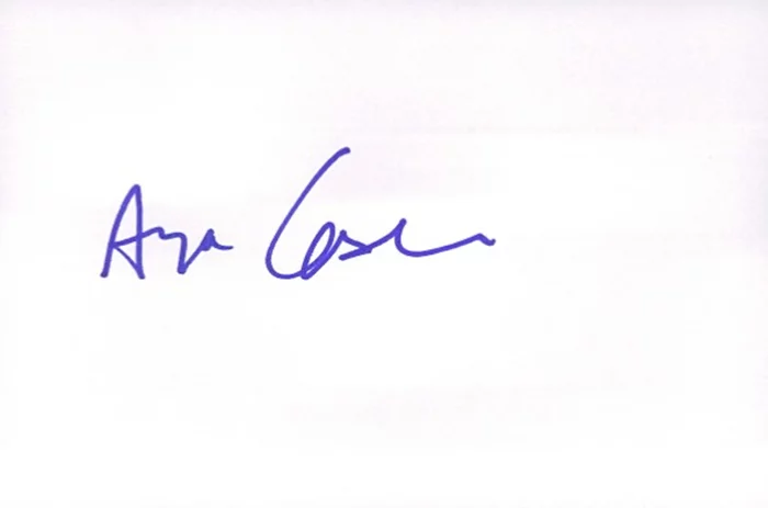 Aya Cash autograph