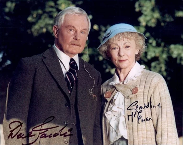 Marple: The Murder at the Vicarage autograph