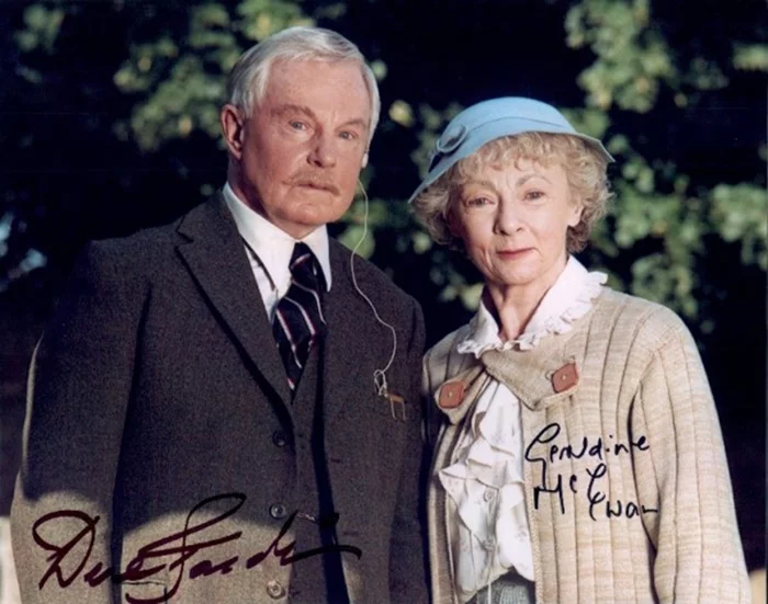 Marple: The Murder at the Vicarage autograph