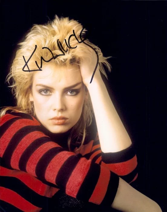 Kim Wilde autograph