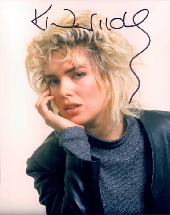 Kim Wilde autograph