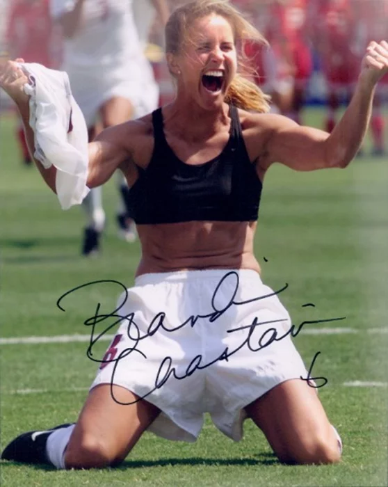 Brandi Chastain autograph
