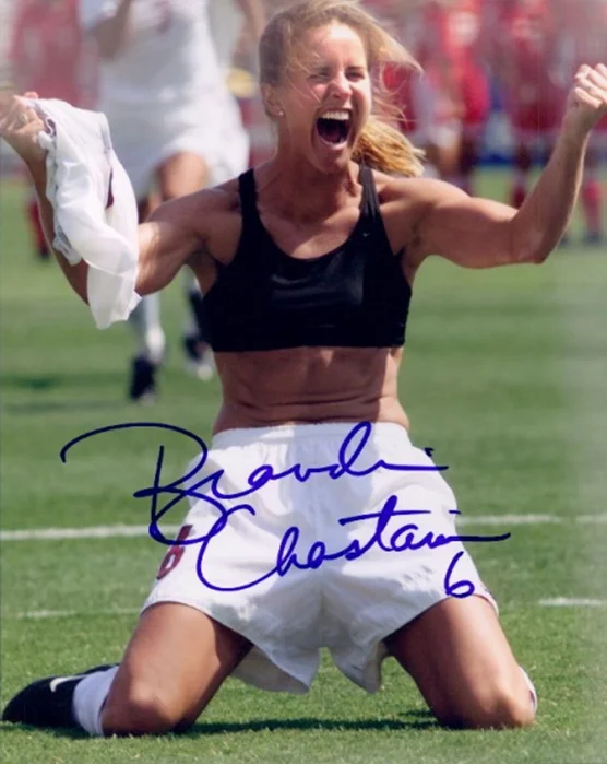 Brandi Chastain autograph