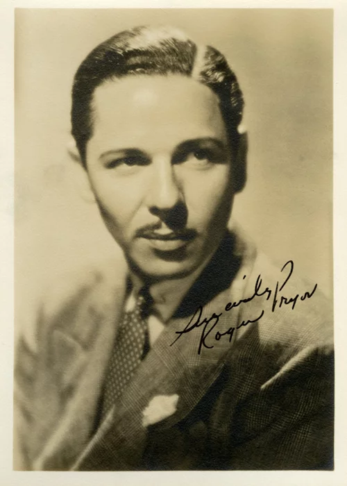 Roger Pryor autograph