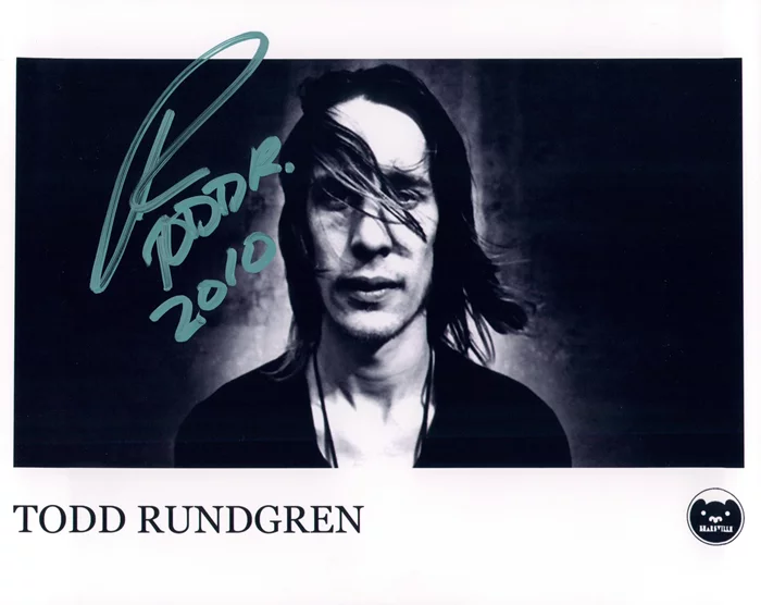 Todd Rundgren autograph