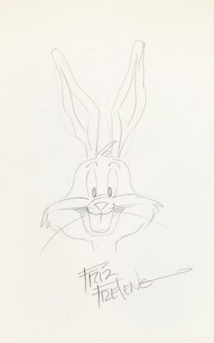 Friz Freleng autograph