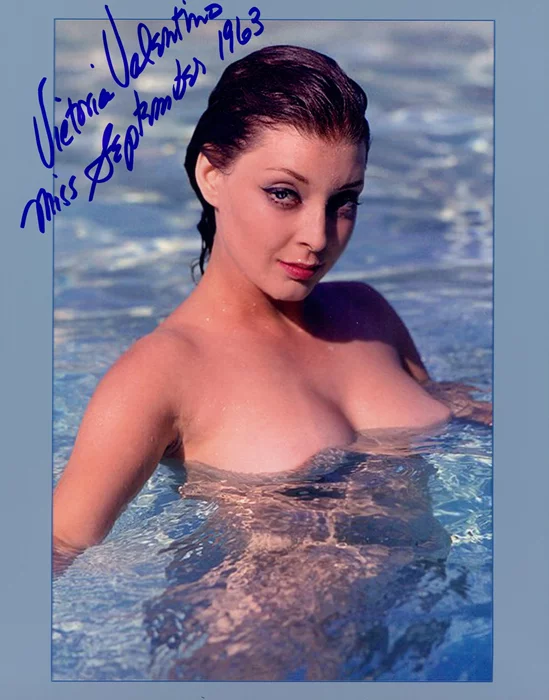 Victoria Valentino autograph