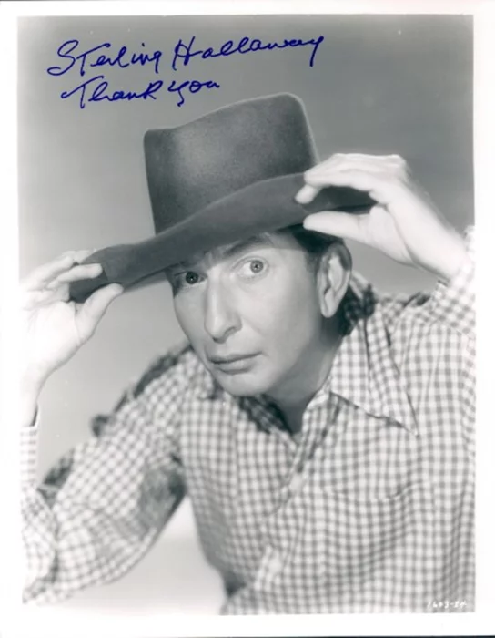 Sterling Holloway autograph