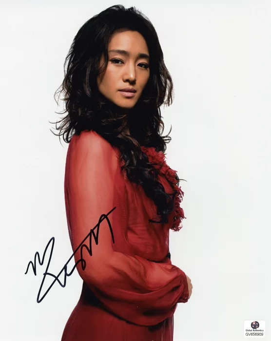Gong Li autograph