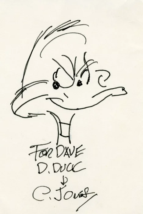 Chuck Jones autograph