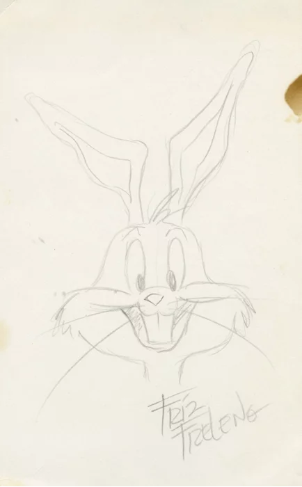 Friz Freleng autograph