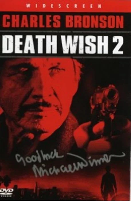 Michael Winner autograph