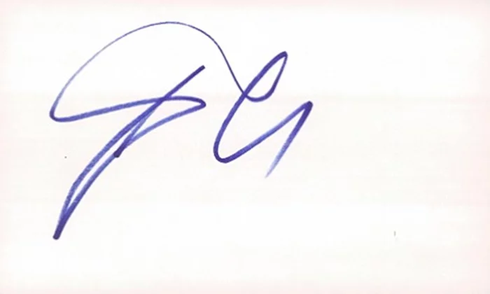 Lance Bass autograph