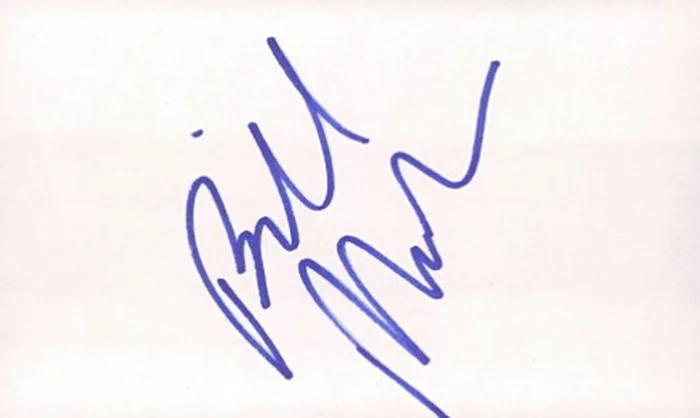 Bill Maher autograph