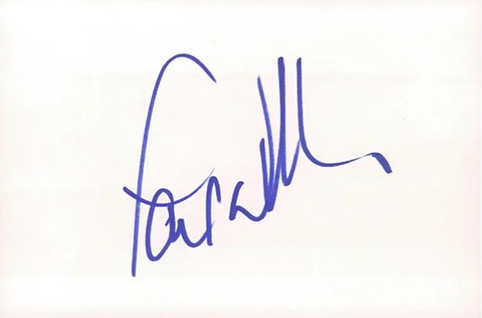 Paul Williams autograph