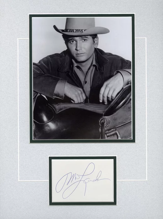 Michael Landon autograph
