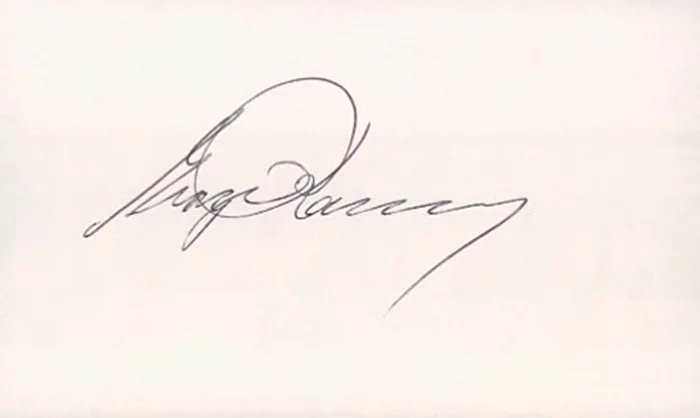 George Romney autograph