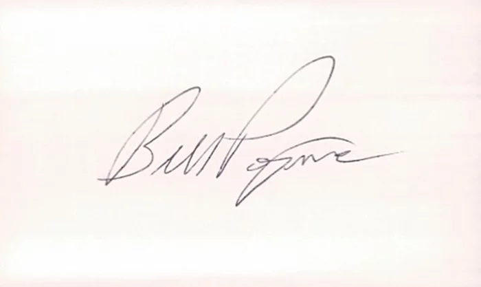 Bill Pogue autograph