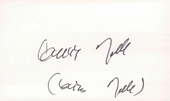 Louis Malle autograph