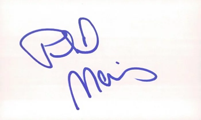 Phil Morris autograph
