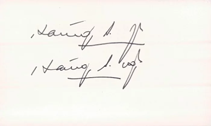 Haing S. Ngor autograph