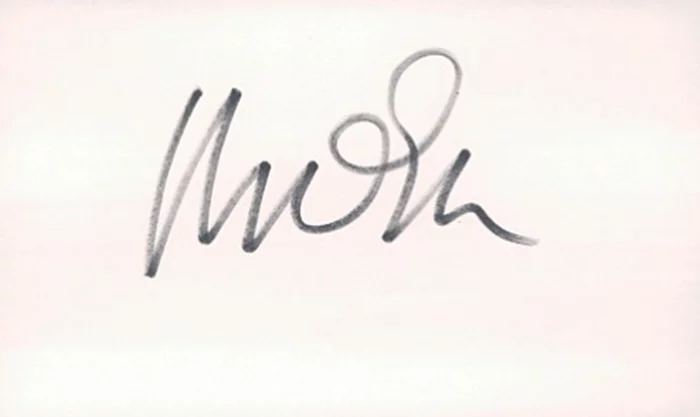 Martin Mull autograph