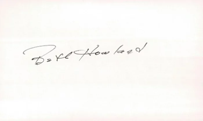 Beth Howland autograph