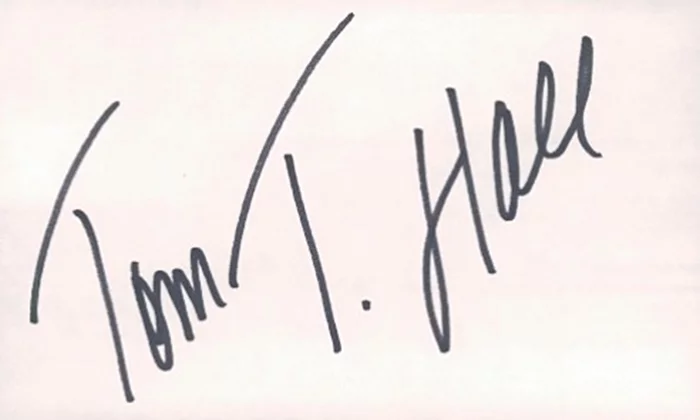 Tom T. Hall autograph