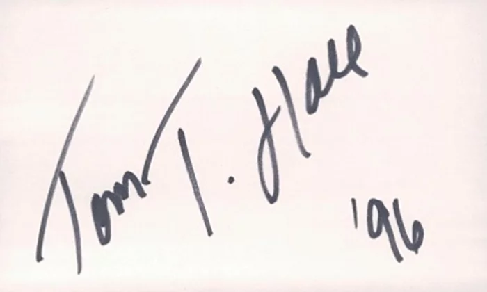 Tom T. Hall autograph