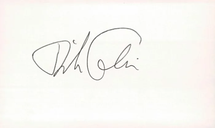 Dick Gautier autograph