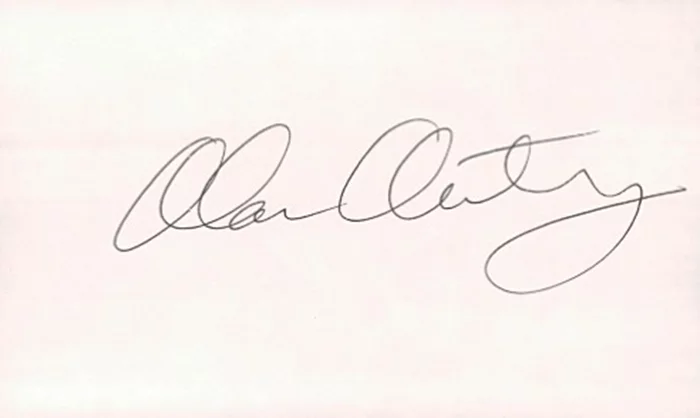 Alan Autry autograph