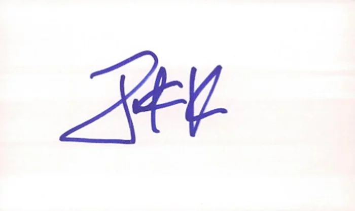 Justin Kirk autograph