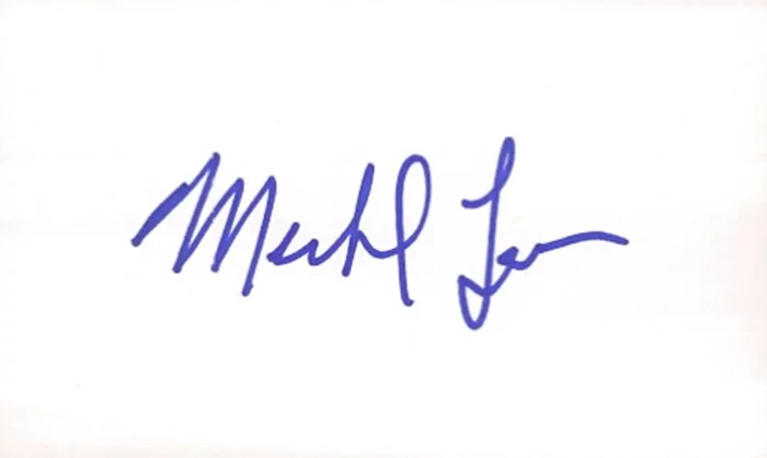Michael Lerner autograph
