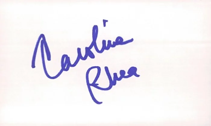 Caroline Rhea autograph