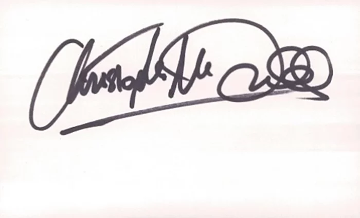 Christopher McDonald autograph