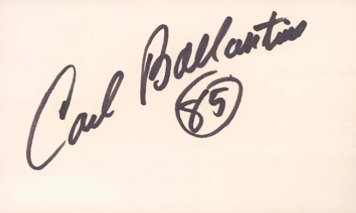 Carl Ballantine autograph