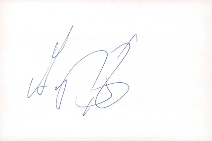 Gregory Smith autograph