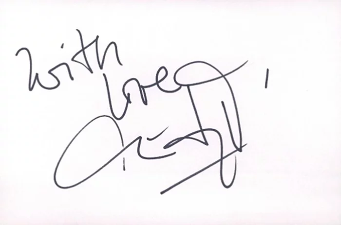 Cindy Taylor autograph